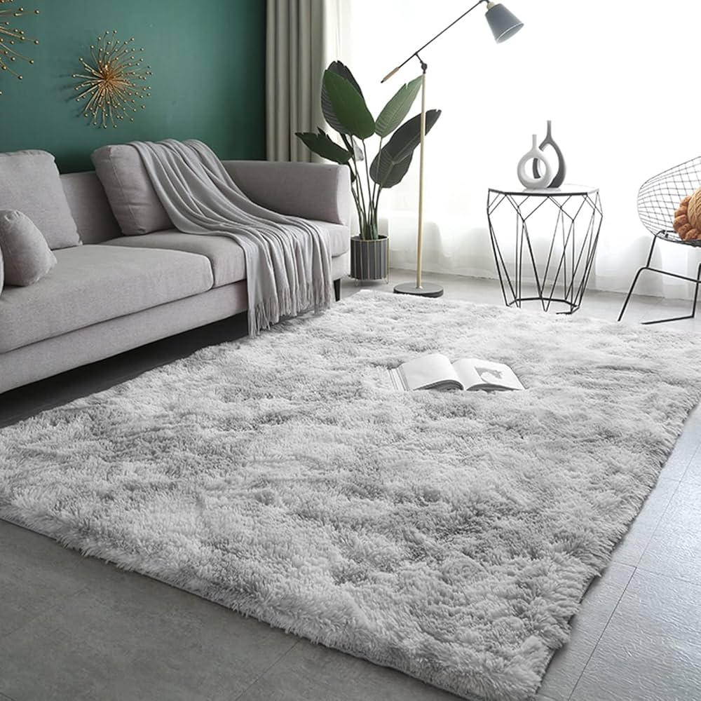 Amazon | ラグマット カーペット 洗えるラグ 185x185cm 北欧風
